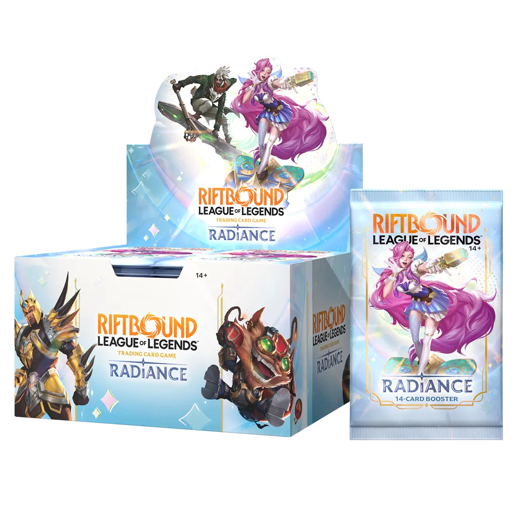 Riftbound: Radiance Booster Display. (6=Case) Reserva 23 de octubre